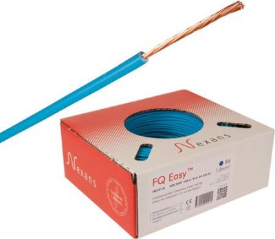 FQ Easy 2,5 blå R100 nexans