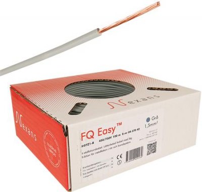 FQ Easy 2,5 grå R100