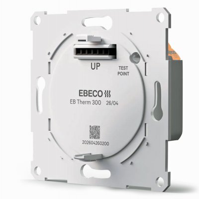 framsida eb-therm 300 golvvärmetermostat vit 7330778830305