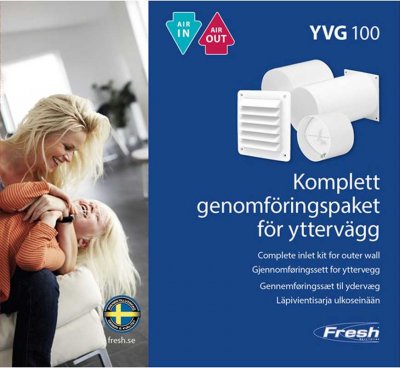 fresh ytterväggspaket yvg100 för familjens hälsa
