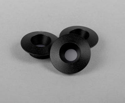 Frontring Heatspot G2 svart 3-pack