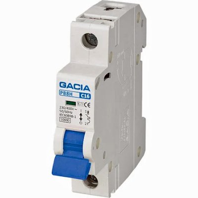 gacia minibrytare 1-polig 16a 7350129020766