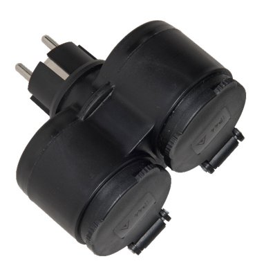 grenpropp svart ip44 godkänd för utomhusbruk