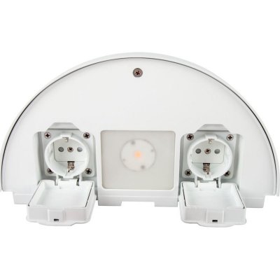 Hide-A-Lite Arc Socket med dubbla vägguttag