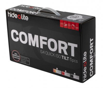 Hide-a-lite-Comfort G4 Quick ISO Tilt 6-pack 2700k 7392971146607