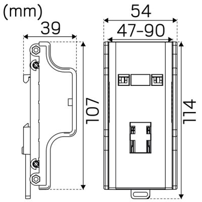 Drivdonsfäste DIN
måttskiss