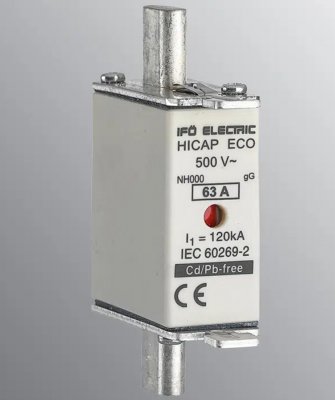 ifö knivsäkring 63a nh000 701063 7312907010635