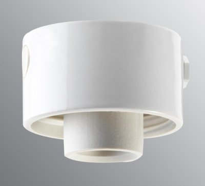 Ifö porslinssockel rak E27 IP54 7510020