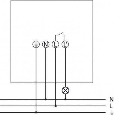 inkoppling av Theben theLuxa S180