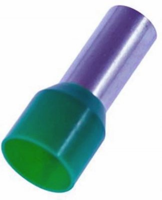isolerad ändhylsa 16 mm2 grön typ AT16,0-23