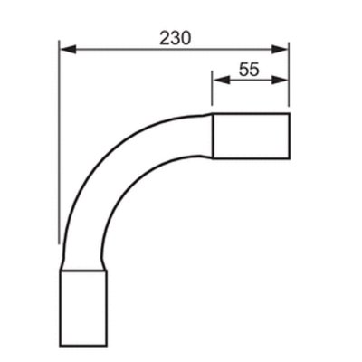 jmkl40hf 6438199008318 40mm abb rörböj