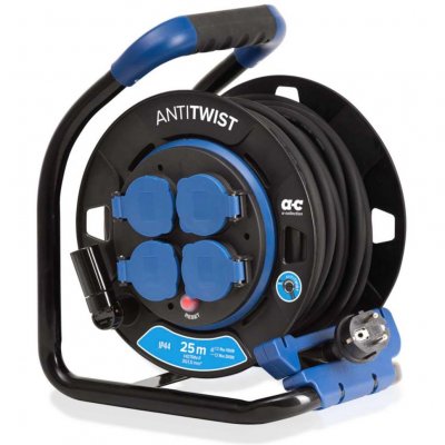Kabelvinda 3Gx1,5 IP44 25m antitwist 7333123142672