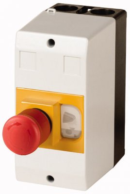 Kapsling med nödstopp till pkzm01