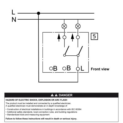 kopplingsschema till kronbrytare