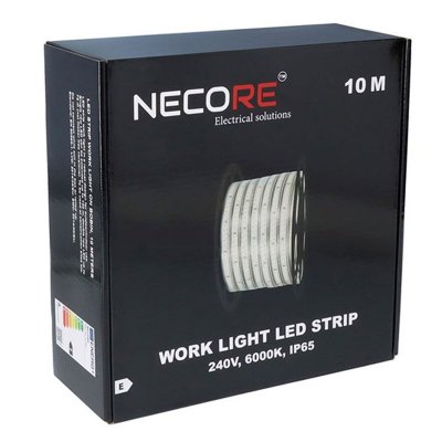 ledstrip arbetsbelysning e7900030 10m ip65 10w/m dubbla led