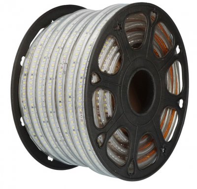 ledstrip arbetsbelysning single 25m ip65 8w/m på bobin