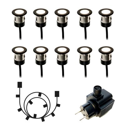 lightson orion 10-pack svart 5104 7340110601258