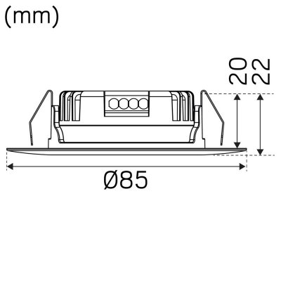 måttskiss 1218 smart i millimeter