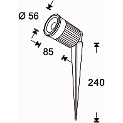 måttskiss 5081 medusa lightson tech 7340110600893