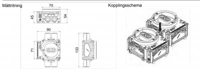 Måttskiss i millimeter EKO10441