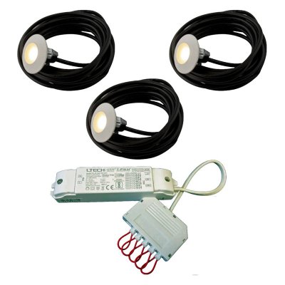 miniled 1W 2700K 1-6 lampor kit