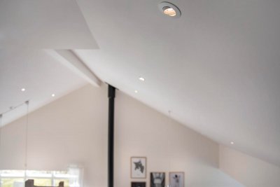 montering led i snedtak comfort twist quick ISO vit