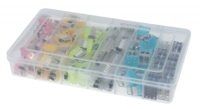 nelco sortimentlåda toppklämmor 110-delar 30-5021eu