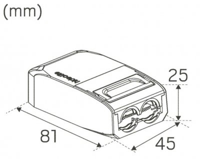 Optic G2 L Quick ISO måttskiss driver