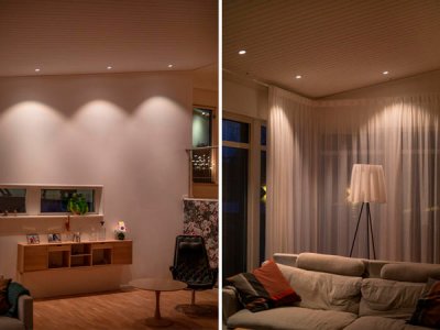 Optic L Quick ISO belysningsexempel