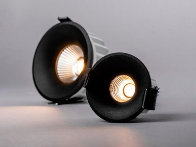 Svart frontring Hide-a-Lite Optic Deep XS