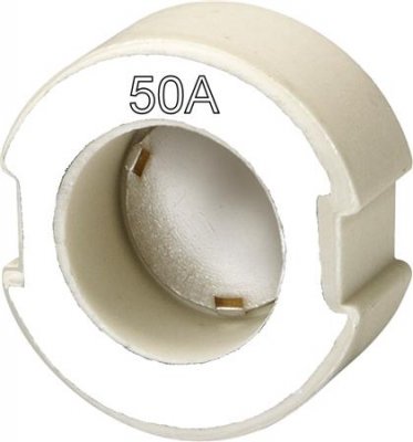 Passdel D III, 50 A, Vit