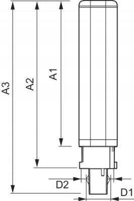 Philips CorePro LED PLC 2P G24d-2