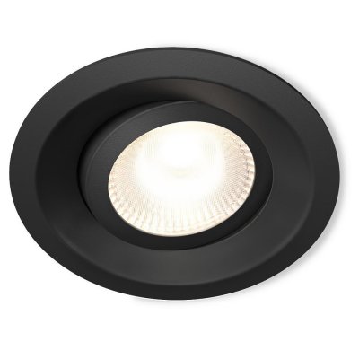 plejd downlight tilt dwn-01-b svart 7330018013017