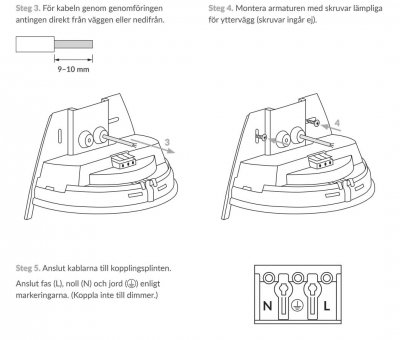 Plejd OUT-02 Svenska sida 3