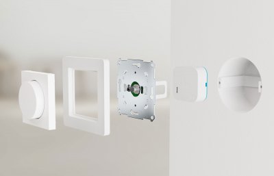 plejd rtr-01-sw enkel montering exempel