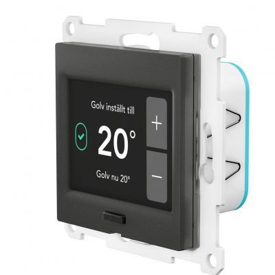 plejd smart termostat trm-01-sa antracit 7330018011822