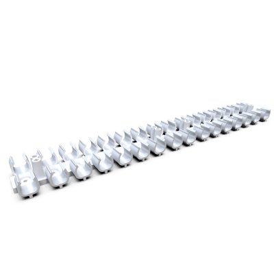 pm flex flexlist 435mm för 16 st flexrör 16 till 20 mm e-nr 1401102 ean 7350098730550