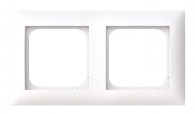 saga täckram 2-fack 85mm vit 6438199009230 2TKA00004816