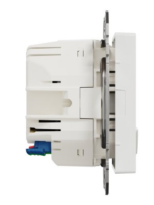 Schneider electric Exxact Timeruttag 16A inf Vit sidovy