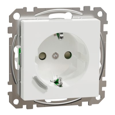 schneider exxact wiser zigbee 1-vägsuttag wde002172 3606481038296