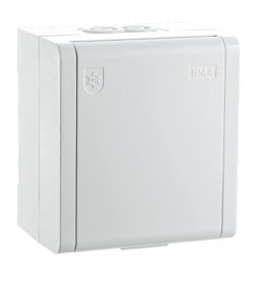 sg vägguttag 1-v ip44 vitt utomhus 7021987754017