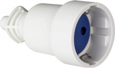 skarvuttag 16a pvc vit ip21 8423220095724