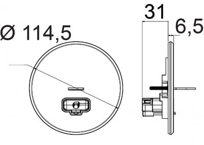 Skiss Lamputtag tak DCL Renvit Elko RS