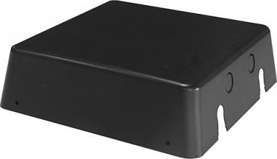Skyddsbox d-sbox-b svart i svart polyamid PA6