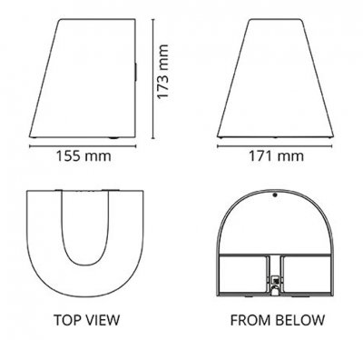 Spike 1100 måttskiss 611910