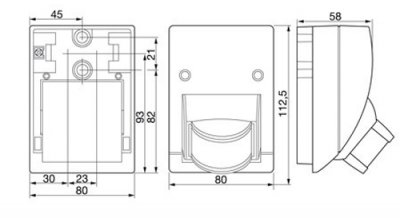 Bildbeskrivning IS 2160 med mått