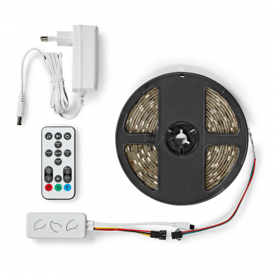 led strip flerfärgad stickpropp eluttag