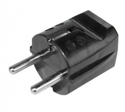 svart stickpropp 10/16a rak typ 637s 7331176170222