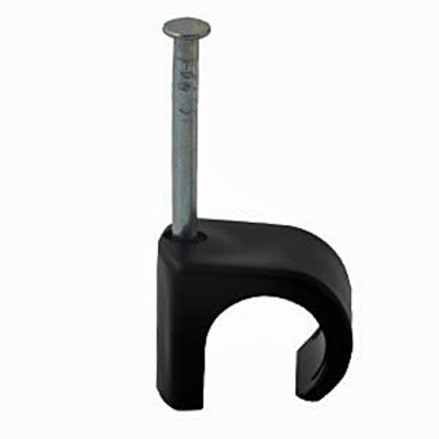 tillex svarta cabelclips c4 100-pack