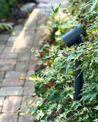 trädgårdsbelysning luna 65-mörkgrå 65cm 5W LED 7340110602101